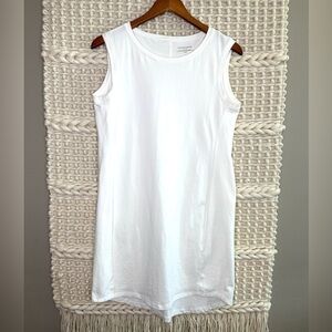 Eileen Fisher Jersey Cotton Tank Dress